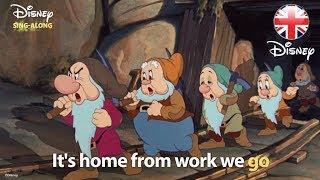 DISNEY SING-ALONGS  Heigh Ho  -  Snow White Lyric Video  Official Disney UK