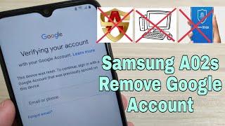 New Method Samsung A02s SM-A025F Remove Google Account Bypass FRP. Without PC.