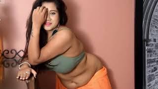 Hot boudI in sari  Sari lover  Hot video 2020