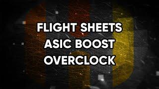 Set up ASICs in HiveOs Flight sheets Asic Boost Overclock HiveOn Antminer S9J on NiceHash