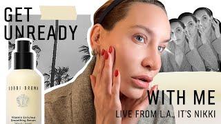 Get Unready with Me  Live From L.A. It’s Nikki  Episode 24  Bobbi Brown Cosmetics