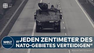 BUNDESWEHR IN LITAUEN Signal an Russland - NATO trainiert Verteidigung der Ostflanke