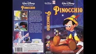 Opening To Disneys Pinocchio VHS - NorwegianNorsk