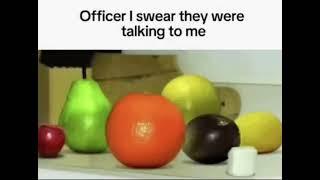 officer I swear they were talking to me