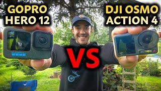 MTB Cameras are Actually Good now  But what is BETTER? - DJI Osmo Action 4 Vs GoPro Hero 12