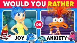 Would You Rather INSIDE OUT 2 Edition  Inside Out 2 Movie Quiz  Monkey Quiz