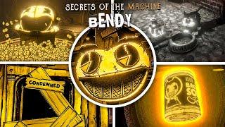 Bendy Secrets of the Machine - All New Secrets & All Endings  Bright Mode