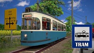 OMSI 2 Münchner Straßenbahn Blue Tram - Rathgeber M5.65 Beta   #1217