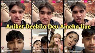 Deekila Aniket live with Dev and Ameha   Aniket Deekila #splitsvilla15