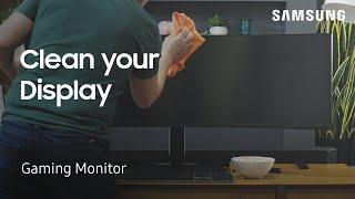 Clean your Gaming monitor for optimal visibility  Samsung US