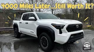 2024 Toyota Tacoma TRD Off-Road Review 4000 Mile Ownership Update & Manual Transmission Thoughts