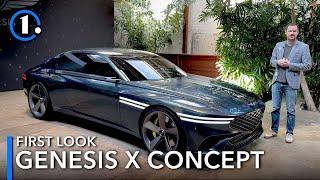 Genesis X Concept First Look up-close details