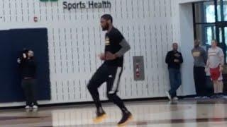 Kyrie Irving Running Man Challenge