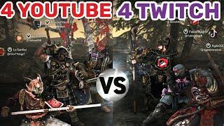 CAN FOR HONOR TWITCH STREAMERS BEAT FOR HONOR YOUTUBERS?