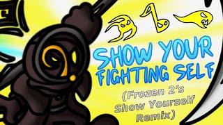  SHOW YOUR FIGHTING SELF  Frozen 2s Show Yourself Remix with SYNCHRONIZED FIGHTING