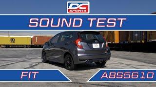 DC Sports Honda Fit Exhaust Sound Clip ABS5610