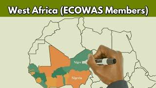 West Africa Countries  Economic Community of West African States ECOWAS