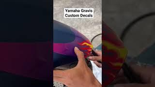 Yamaha Gravis Custom Decals