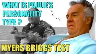 What personality type is Paulie Walnuts? Myers Briggs personality test