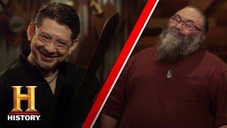 Forged in Fire Beat the Judges IDA SWORD SHOWDOWN Dave Baker vs Tobin Nieto Season 1  History