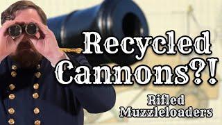 How the Victorians Recycled Cannons Rifled Muzzleloaders- St. Albans Hertfordshire 64pdr 58cwt