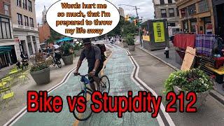 Bike vs Stupidity 212