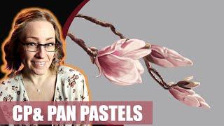 Magnolia Colored Pencil & Pan Pastels Full Lesson