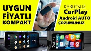 En Kompakt ve Uygun Fiyatlı Kablosuz Carplay ve Android Auto Çözümleri 