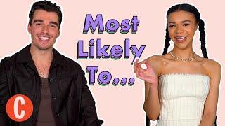 Queen Charlotte’s India Amarteifio & Corey Mylchreest Play Most Likely To  Cosmopolitan UK