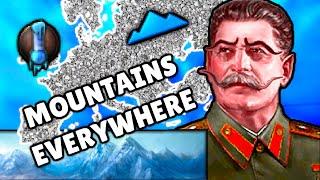 What If Every Province Was A MOUNTAIN in HOI4? HOI4 Challenge