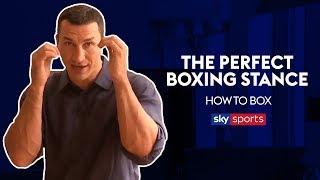 How to have the Perfect Boxing Stance  Wladimir Klitschko Masterclass  How To Box