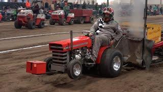 2024 Garden Tractor Pulling Hilliard Tractor Club Winter Pull Jackson OH. Stock Altered Heats 1&2