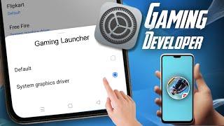 How To Use Developer Option in Android For Gaming  Developer Options Settings For Gaming 