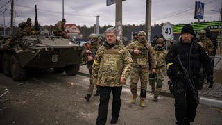 Пётр Порошенко в Роттердаме призывает ужесточить санкции против России
