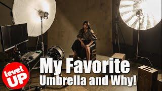 My Favorite Umbrella The Godox Large 51 Deep Silver Umbrella  Level Up With Ab Sesay