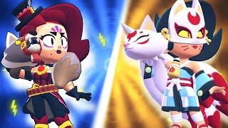 Which SKIN is Best   KITSUNE LOLA vs LAWLESS LOLA  Brawl Stars