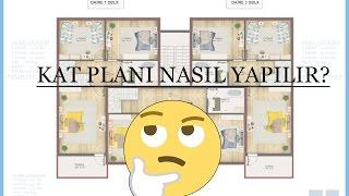 1- Photoshop Kat Planı Boyama Nasıl Yapılır ?