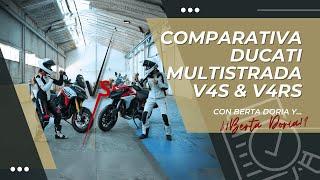 ¡Ducati Multistrada V4RS vs V4S Full  ¿Cuál es la Mejor para Ti? Opiniones de Gemelas Moteras ‍️