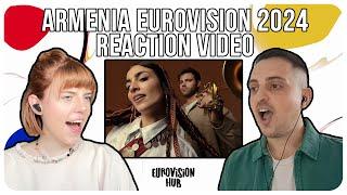 Armenia  Eurovision 2024 Reaction  LADANIVA - Jako  Eurovision Hub