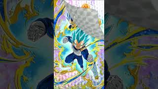 DBZ Dokkan Battle - SSGSS Evolution Vegeta Special Sticker Application