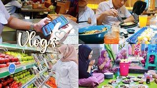 #dailyvlog Jalan-jalan Sekalian Makan dan Beli Buah  Masak Bersama Keluarga Di Awal Tahun 2024