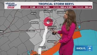 Hurricane Beryl update Team coverage of severe weather in Southeast Texas