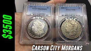 A coin dealer show you the KING of Carson City Morgan Silver Dollars