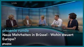 phoenixRunde Neue Mehrheiten in Brüssel - Wohin steuert Europa?