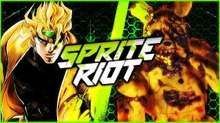 Dio vs Springtrap FNAF VS JOJO bizarre adventures Sprite Riot Episode 1 Season 1