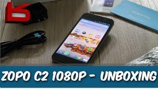 ZOPO C2 5 1080p Android 4.2 - Unboxing & Hands On