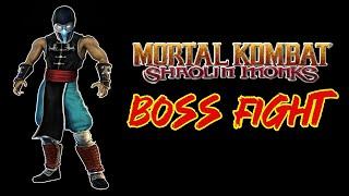 Kung Lao Impersonate Subzero Vs All Bosses - Subzero Moves With Kung Lao Skins MK Shaolin Monks