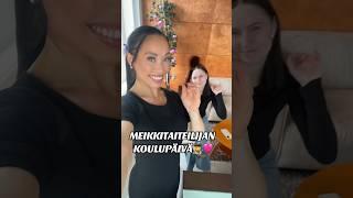 MEIKKITAITEILIJAN KOULUPÄIVÄ🩷 Mallina Christina