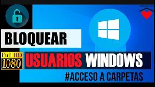 Restringir ingreso a carpetas a cuenta local Invitado en su equipo de computo - Usuario invitado.