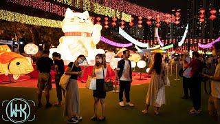 Mid-Autumn Festival Victoria Park Hong Kong 4K Walking Tour Walker HK